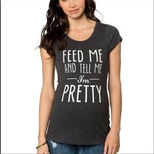 A Pea in the Pod gray Maternity t-shirt. Size XS